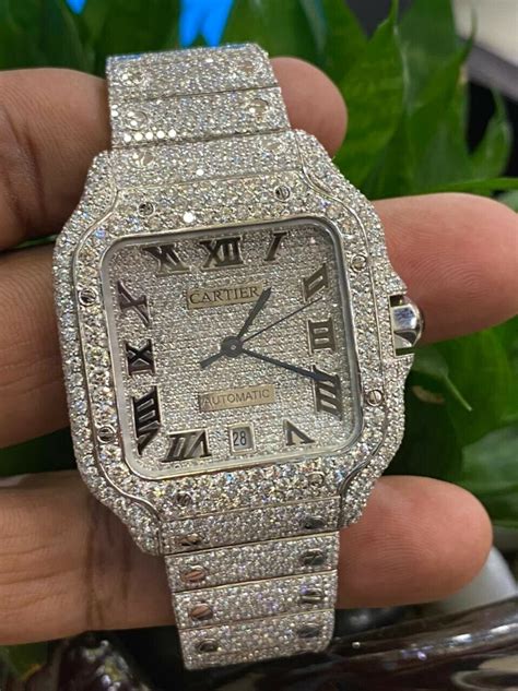 cartier watches diamond|cartier watches diamond men's.